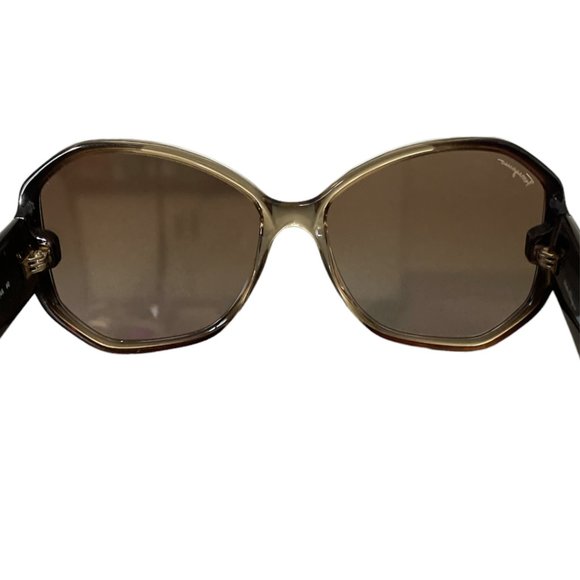 Salvatore Ferragamo Women's Sunglasses SF942S Brown Acetate 61-17-145 - Picture 8 of 12